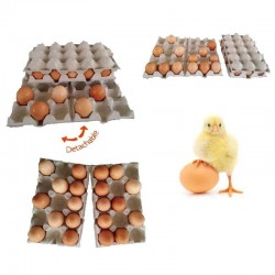 Αυγοθήκες 30 αυγών ΜΠΛΕ Διαιρούμενες σε 2Χ15 ,κάθε δέμα έχει 308 τεμ. 15άδες CDL Γαλλίας