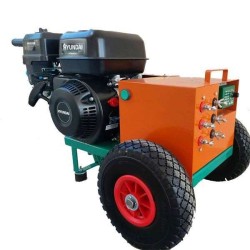 Γεννήτρια Βενζίνης Ραβδιστικού 12V - 28V Dinos για 4 Ραβδιστικά 100A με κινητήρα Hyundai 6.5Hp