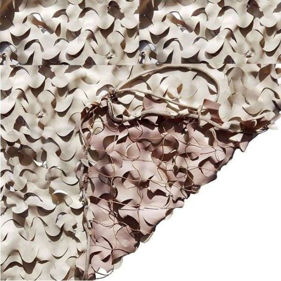 Δίχτυ Σκίασης Παραλλαγής Καφέ Μόκα με Περιμετρικ;o  ΣΧΟΙΝI 5 mm 80% Σκίαση "CHOCO TAN" 3μ Χ 6μ 