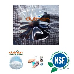 Διοξειδίου του Χλωρίου Dutrion Ταμπλέτες  Βιοκτόνο Απολύμανσης Επιφανειών, Χεριών, Νερού 1 gr 