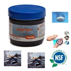 Διοξειδίου του Χλωρίου Dutrion Ταμπλέτες  Βιοκτόνο Απολύμανσης Επιφανειών, Χεριών, Νερού 1 gr 