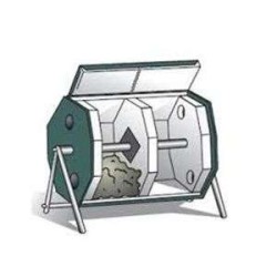 Κομποστοποιητής με Περιστρεφόμενο Κάδο JK125 Σουηδικής Κατασκευής