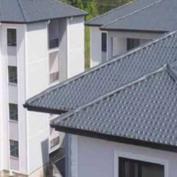 Πλαστικό Κεραμίδι σε Φύλλο 1,04μ (0,96 ωφέλιμο)Χ 2,63μ Γκρι Αποστολή από την Αποθήκη Θεσσαλονίκης