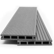 DECK-WPC Δαπέδου GREY 4055 Πάχος 2,30cm x Πλάτος 14,00cm x Μήκος 3,60m Τιμή ανά Τεμάχιο