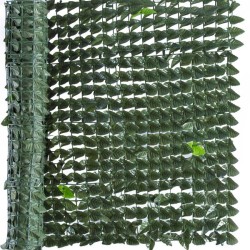 Συνθετικός κισσός σε ρολό, Συνθετική Φυλλωσιά στερεωμένη σε πλέγμα PVC ρολό 1 μ Χ 3 μ Τύπου Α