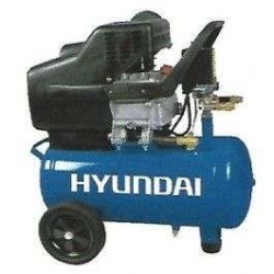 Αεροσυμπιεστής HYUNDAI  2 HP με χωρητικότητα 25Lt και 2HP H25L