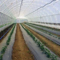 Φίλμ Εδαφοκάλυψης Μαύρο - Ασημί Δροσισμού 15 μm 