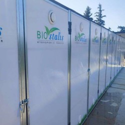 Θάλαμος Υδροπονίας Ζωοτροφών Φρέσκου Φύτρου BS-1000 (1000 κιλά/ημέρα) με Καρότσια