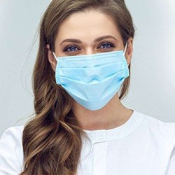 Μάσκα Χειρουργική 3 Φύλλων 54 κουτιά των 20 τεμαχίων Ελληνικές με Λάστιχο μιας Χρήσης Τύπου ΙΙ κατά ΕΛΟΤ EN 14683:2019+AC με Έγκριση Ε.Ο.Φ.