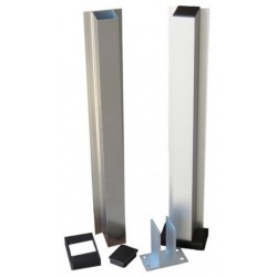 ΚΟΛΩΝΑ ΑΝΟΔ. ΑΛΟΥΜΙΝΙΟΥ 50Χ40 ΜΕ 0,60 μ. 50Χ40, ΜΑΖΙ ΜΕ 1 ΡΟΖΕΤΑ ΤΑΠΑ ΠΛΑΣΤΙΚΗ,1 ΡΟΖΕΤΑ ΠΛΑΣΤΙΚΗ ΚΑΙ ΒΑΣΗ