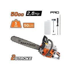 NAKAYAMA -PC5600 - ΑΛΥΣΟΠΡΙΟΝΟ ΒΕΝΖΙΝΗΣ ΛΑΜΑ 20''/50cm