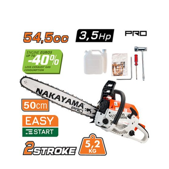 NAKAYAMA PRO - PC5610 - ΑΛΥΣΟΠΡΙΟΝΟ ΒΕΝΖΙΝΗΣ ΛΑΜΑ 20''/50cm NAKAYAMA PRO - PC5610 - ΑΛΥΣΟΠΡΙΟΝΟ ΒΕΝΖΙΝΗΣ ΛΑΜΑ 20''/50cm