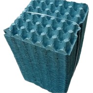 Χάρτινες Αυγοθήκες των 30 αυγών ΜΠΛΕ κάθε δέμα έχει μέσα 250 θήκες DENTAS για Μέγεθος Αυγών Large