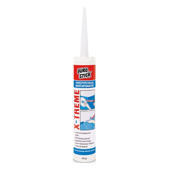 Κόλλα X-TREME Μονταρίσματος 480gr Κόλλα X-TREME Μονταρίσματος 480gr