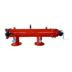 Μεταλλικό Φίλτρo Υδροκυκλωνικό TURBO 4″ Σίτας 20 ή 60 ή 120 Mesh με Βούρτσα (90-100 m3/h)