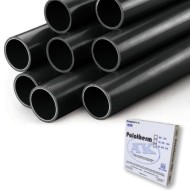 Σωλήνας Δικτυωμένου Πολυαιθυλενίου Μαύρος Τουμπόραμα Ύδρευσης & Θέρμανσης Palatherm PE-Xb από Φ15 έως Φ32