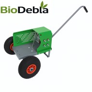 Βάση Τροχήλατη BioDebla με Δυναμό 100 Α με 4 Μπρίζες για 7 Ελαιοραβδιστικά