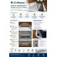Μη Υφαντό Γεωύφασμα Non Woven 150 γρ/τμ BioMonosi Διάσταση 2μ Χ 100μ