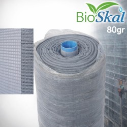 Δίχτυ Προστασίας Σκαλωσιάς BioSkaL Γκρι 80 γραμ Πετονιάς Monofilament ρολό 3Χ100
