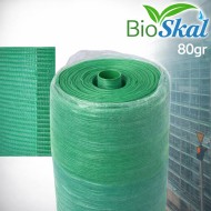 Δίχτυ Προστασίας Σκαλωσιάς BioSkaL Πράσινο 80 γραμ Πετονιάς monofilament σε 3 Χ100