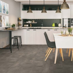 Βινυλικό Πλακάκι Πάχους 2,3mm GLUEDOWN 55 LVT Χρώμα ZINC\STEEL (Τιμή Πλακακιού - Πώληση σε Πακέτα των 9 Πλακακίων) Αποθήκη Θεσσαλονίκης