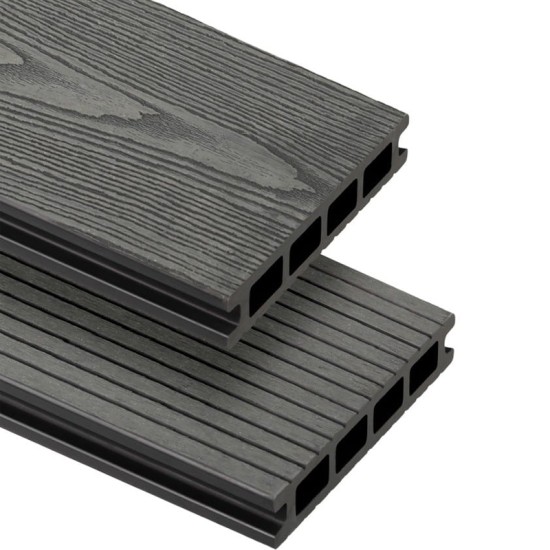 WPC Περίφραξης 3D Νερά Πάχος 2,50cm x Πλάτος 14,00cm x Μήκος 4,00m Τιμή ανά Τεμάχιο