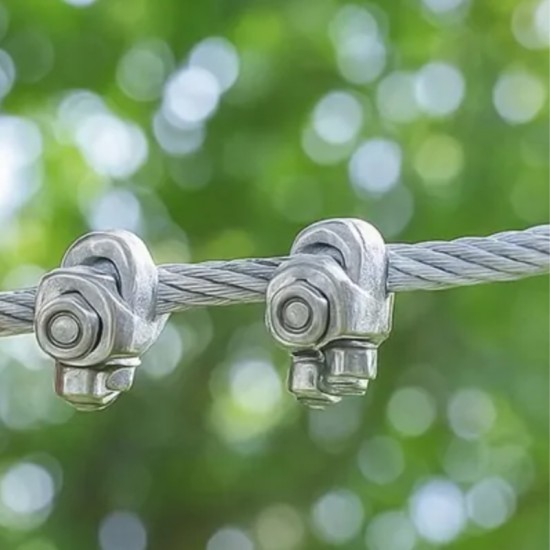 Σφιγκτήρας Inox 5mm για Πανιά Σκίασης και Συρματόσχοινα Σφιγκτήρας Inox 5mm για Πανιά Σκίασης και Συρματόσχοινα