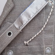 Δίχτυ Σκίασης Γκρι Στη ΔΙΚΙΑ ΣΑΣ ΔΙΑΣΤΑΣΗ Αντιανεμικό 90% Σκίαση 135 Γρ Με Μπουντούζια, Σχοινί, Εσωτερική Ενίσχυση (τρέχον μέτρο)