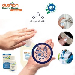 Aquaprove Σταγόνες Διοξείδιου του Χλωρίου Dutrio Δοχείο 50 ml, για Απολύμανση Νερού, Επιφανειών