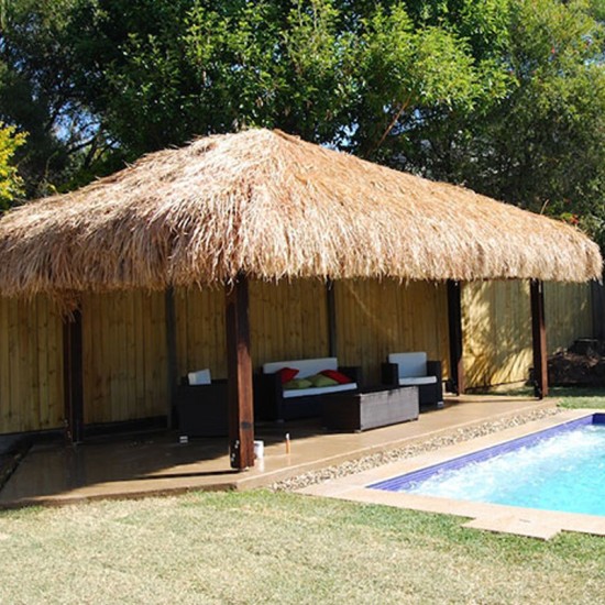 Τροπικό Φύλλωμα Με Σχοινί ΡΟΛΟ 60/70 πόντους Χ 5 μέτρα από Ινδονησιακό χόρτο ALANG-ALANG