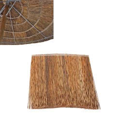 Τροπικό Φύλλωμα Καλαμιού Thatch σε Μεγάλο Πηχάκι 80x80εκ