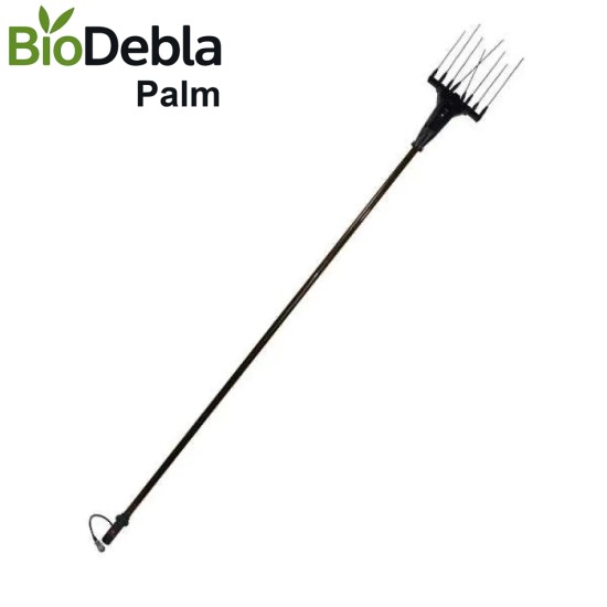 Πακέτο Ελαιοραβδιστικό BioDebla Palm με Μπαταρία Πλάτης 45Ah με Χτενάκια Ανθρακονήματος με Κοντάρι από Ανθρακόνημα 2,80μ με Ρυθμιστή