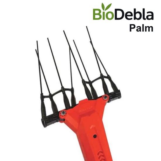 Πακέτο Ελαιοραβδιστικό BioDebla Palm με Μπαταρία Πλάτης 45Ah με Χτενάκια Ανθρακονήματος με Πτυσσόμενο Κοντάρι Αλουμινίου 1,85μ-2,90μ με Ρυθμιστή