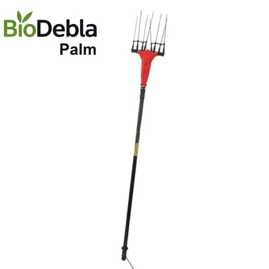 Πακέτο Ελαιοραβδιστικό BioDebla Palm με Μπαταρία Πλάτης 45Ah με Χτενάκια Ανθρακονήματος με Πτυσσόμενο Κοντάρι Αλουμινίου 1,85μ-2,90μ με Ρυθμιστή