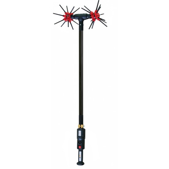 Πακέτο Ελαιοραβδιστικό Παλμικό Αχινός BioDebla Carbon 4D με Μπαταρία Πλάτης 45Ah με Κοντάρι από Ανθρακονήματα 2,3μ Βάρος 2,5 κιλά με Ραβδάκια Fiberglass με Μοτέρ Brushless 1000 Watt