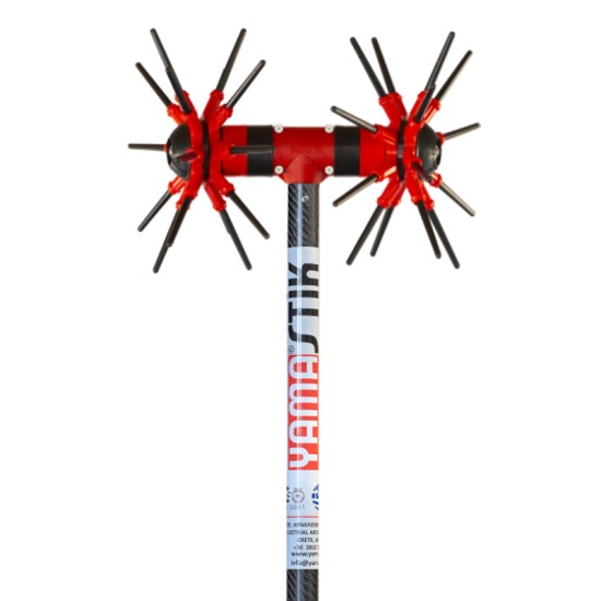 Ελαιοραβδιστικό Ηλεκτρικό YAMASTIK Diablo 4X4 12-24V με 32 Ραβδάκια Ανθρακονήματος Ισχύς 400W 4X4 με Κοντάρι Ανθρακονήματος Βάρος 1,70κγ Το πιο Ελαφρύ της Αγοράς