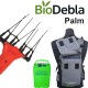 Πακέτο Ελαιοραβδιστικό BioDebla Palm με Μπαταρία Πλάτης 45Ah με Χτενάκια Ανθρακονήματος με Πτυσσόμενο Κοντάρι Αλουμινίου 1,85μ-2,90μ με Ρυθμιστή