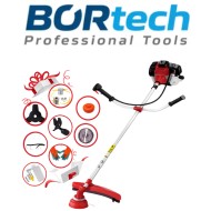 BORTECH Δίχρονο Χορτοκοπτικό Θαμνοκοπτικό Βενζίνης 74cc με 8 ΔΩΡΑ