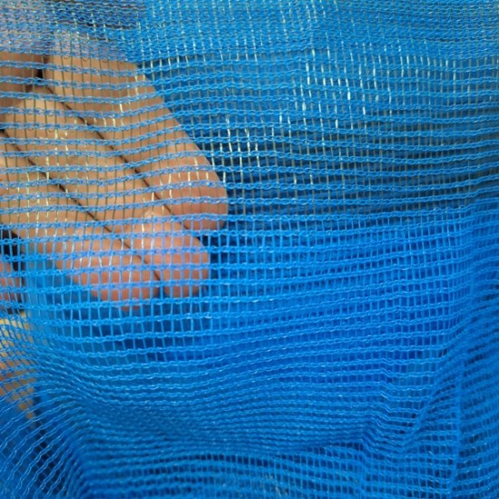Δίχτυ Προστασίας Σκαλωσιάς Μπλέ 75 γραμ Πετονιάς monofilament σε 3,2Χ100