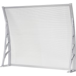 Στέγαστρο Πολυκαρβονικό Πόρτας Παραθύρου 120εκ Χ 93 εκ