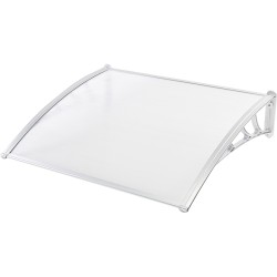 Στέγαστρο Πολυκαρβονικό Πόρτας Παραθύρου 150εκ Χ 80 εκ