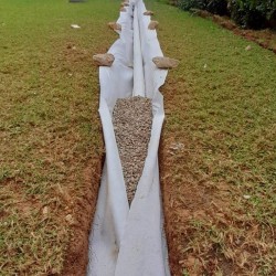 Σωλήνας Αποστράγγισης Φ 110  Διπλού Τοιχώματος 50 μέτρων - 360Μοιρών 