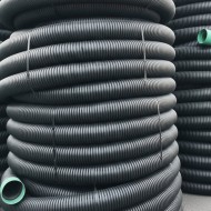 Σωλήνας Αποστράγγισης Φ110/93mm Ν300 50m 360ᵒ