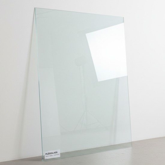 Φύλλο Τύπου Πλεξιγκλάς (Plexiglass) Πάχους 3mm Διαστάσεις 152,5εκ Χ 205εκ (Χωρίς UV) Διάφανο