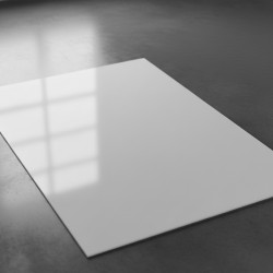 Αθραυστο Πολυκαρβονικό Συμπαγές Φύλλο 2,05μ Χ 6,10μ Γαλακτερό 3mm Αποστολή από την Αποθήκη Θεσσαλονίκης