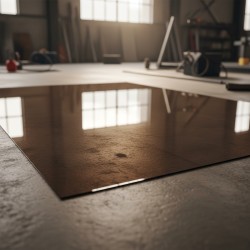 Αθραυστο Πολυκαρβονικό Συμπαγές Φύλλο 2,05μ Χ 6,10μ Μπρονζέ 3mm Αποστολή από την Αποθήκη Θεσσαλονίκης