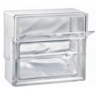 Υαλότουβλο Εξαερισμού Βεντιμπλόκ με Καπάκι και Σίτα 19Χ19 Αποστολή από την Αποθήκη Θεσσαλονίκης