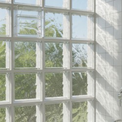 Υαλότουβλο Εξαερισμού Βεντιμπλόκ με Καπάκι και Σίτα 19Χ19 Αποστολή από την Αποθήκη Θεσσαλονίκης