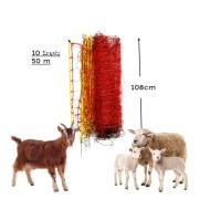 Ηλεκτροφόρο Δίχτυ Περίφραξης για Αμνοερίφια 108cm