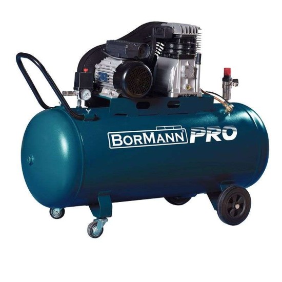 BORMANN Pro BAT5300 Αεροσυμπιεστής Ιμάντα,Τριφασικός,4Hp/270L 481L/Min BAT5300 BORMANN Pro
